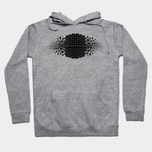 black squares design Hoodie